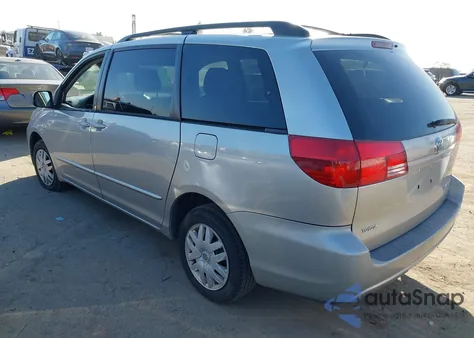 2004 Toyota Sienna Le из США, поврежденный, VIN 5TDZA23C74S053822